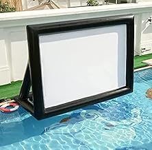 17ft Airtight PVC Outdoor Projector Movie Screen - No Need to Keep Inflating