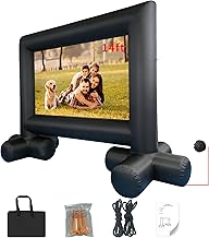 14ft Inflatable Movie Screen Outdoor Projector Screen with Inner Air Blower