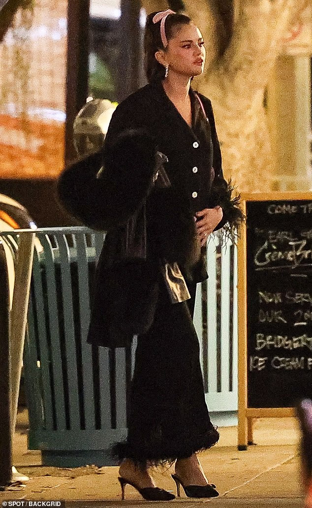 Selena Gomez embraces her chic style for Rare Beauty